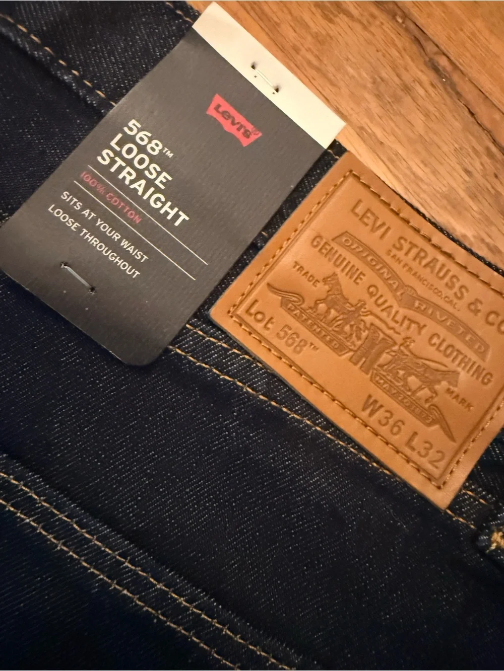 Levi's Men's Jeans-568 Loose Straight